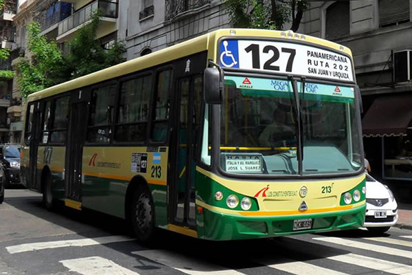 BA - Recorrido colectivo linea 127 de la ciudad de Buenos Aires (Boedo - Don Torcuato)