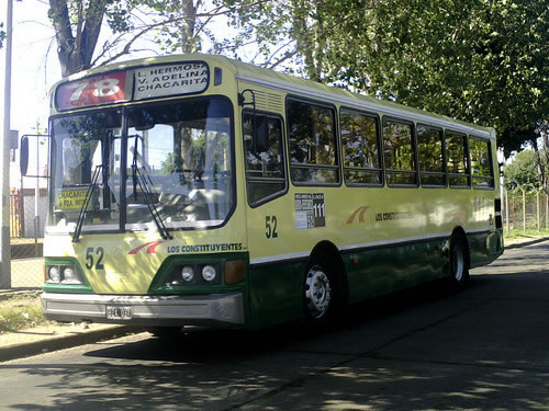 BA - Recorrido colectivo linea 78 de la ciudad de Buenos Aires (Chacarita - Villa Adelina)
