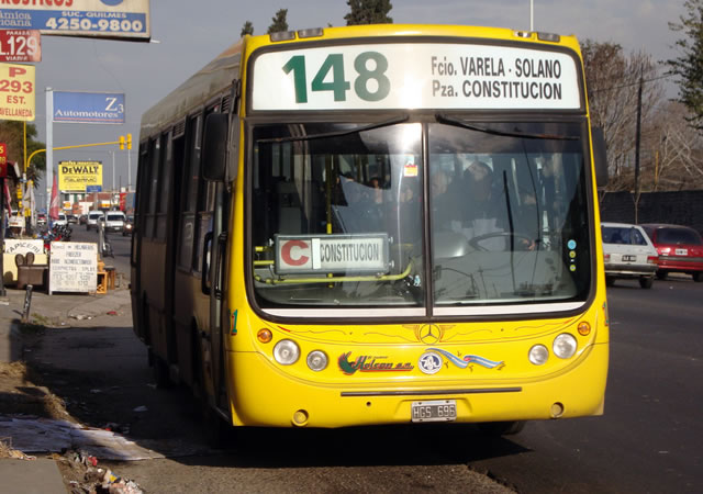 BA - Recorrido colectivo linea 148 de la ciudad de Buenos Aires (Florencio Varela - Plaza Constitución)