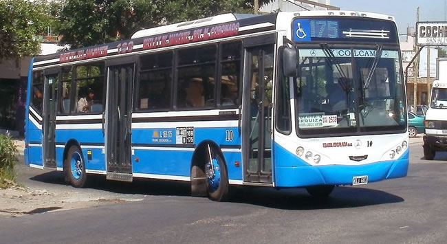 BA - Recorrido colectivo linea 175 de la ciudad de Buenos Aires (Liniers - San Justo - Isidro Casanova - Rafael Castillo - Ciudad Evita - Morón)