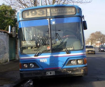 BA - Recorrido colectivo linea 193 de la ciudad de Buenos Aires (Nueva Pompeya - Ciudad Evita - Mercado Central - Laferrere)