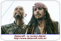 Piratas del Caribe 3: En El Fin del Mundo. Critica de la ultima entrega de Piratas del Caribe, con el viaje del rescate del Capitan Jack Sparrow de los confines de la Tierra. Análisis del film