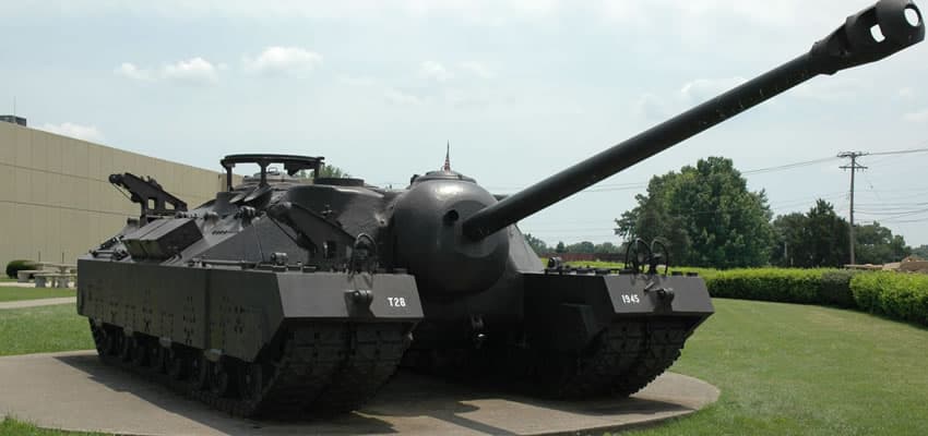 Historia mundial: historia del super tanque T28